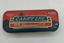 Gentlemen's Hardware Harmonica with Song Sheet and Storage Tin
