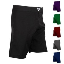 Raven Plain BJJ/MMA Fight Shorts (Regular Length)