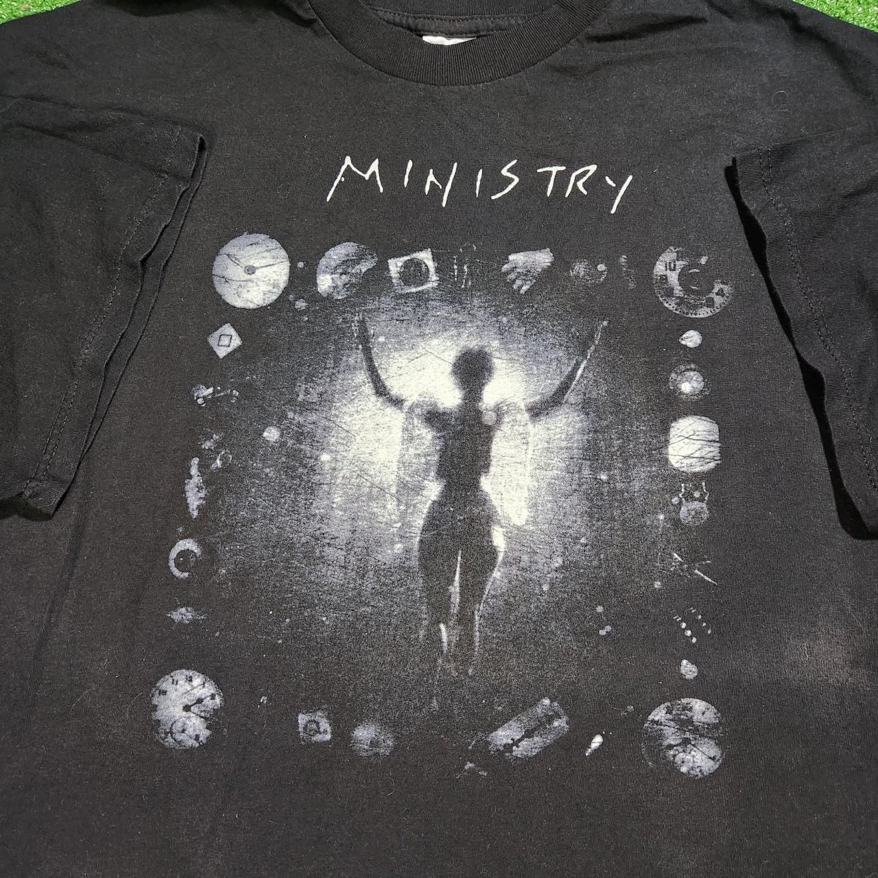Retro Ministry Industrial Rock Band black t-shirt unisex S-5XL QT2010