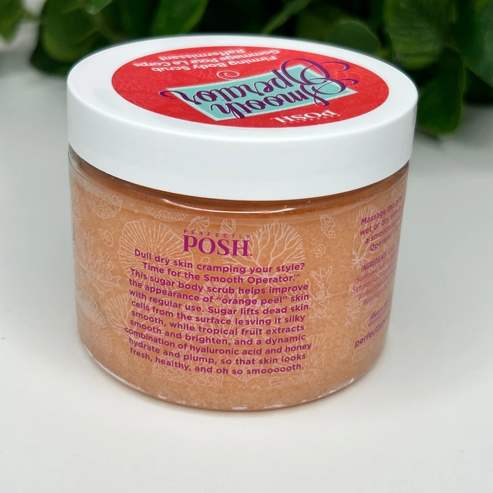 Perfectly Posh NEW Smooth Operator Firming Body Scrub Sugar Exfoliating 6 oz - Image 4 of 4
