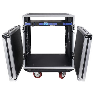 Sound Town PA DJ Combo w/ 12U Road Case and AC Power Conditioner (STRC-12PSA28)