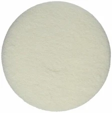 Fits For Oreck 12" Polish Pad for Orbiter Floor Machine, White, Lot of 1