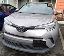 Bumper Tow Hook License Plate Mount Bracket Kit For Toyota C-HR 2018-2022 New