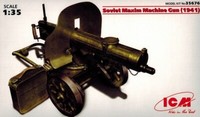 Icm 35676 - Soviet Maxim Machine Gun 1941 - 1:35