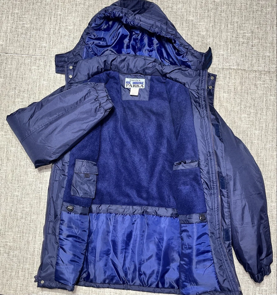 Haband's льда дом мужской размер L темно-синий парка зимнее пальто водонепроницаемая куртка - Изображение 3 из 4