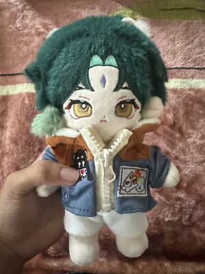 Genshin Impact ZhongLi Plush Doll Stuffed Toy Plushie Change Clothes