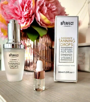 🔥NEW PRODUCT-BPerfect Radiance Tanning Drops 2ml Vial Bottle