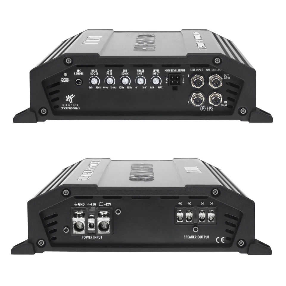Hifonics TXE3000/1 1500 Watt RMS 1-Kanal-Verstärker digital Titan Auto Endstufe - Bild 2 von 3