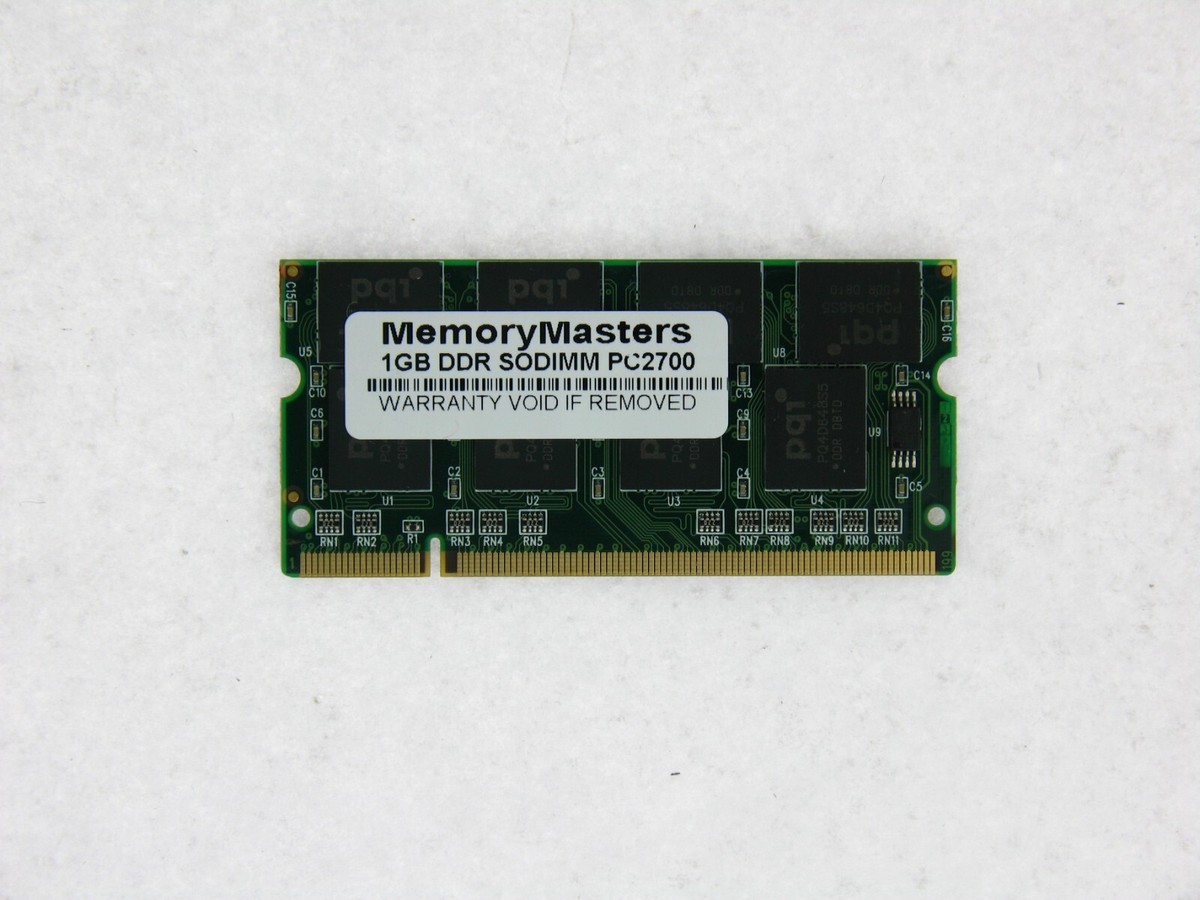 ACP-EP 1GB PC2700 DDR333 Laptop Memory - 200-Pin SODIMM With Lifetime Warranty