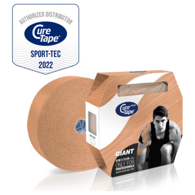 CureTape Giant Sports, 31,5m x 5cm, wasserfest, beige