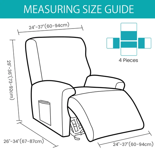 1/2/3 Sitzer Stretch Liegebezug Sofabezug Strick Sofabezug Sesselbezug - Bild 3 von 65