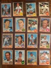 Jack Hamilton 1968 Topps Ex Condition (Sale Is For Card In Title) (4275)