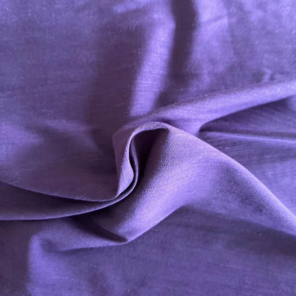 Crate & Barrel Purple Plum Rayon Blend EXTRA LARGE 20x20” Napkins Set Of 6 - Image 2 of 4