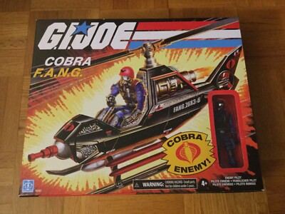 G.I. Joe Retro Collection Cobra F.A.N.G. Vehicle with 3.75'' Cobra Pilot Figure