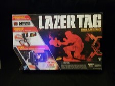 Nerf Lazer Tag Single Blaster Battle Pack iphone or ipod LASER, Ages 9 2012 New