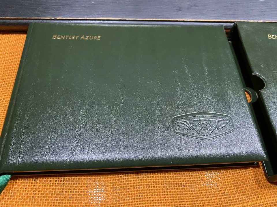 ⭕️ 2001 2002 2000 BENTLEY ЛАЗУРНЫЙ ВЛАДЕЛЬЦЕВ РУКОВОДСТВО + ЧЕХОЛ 09/00 БЫСТРАЯ ДОСТАВКА (ПОЧТИ КАК НОВЫЙ) - Изображение 2 из 4