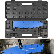 72610 Manifold Drill Template Remove Broken Exhaust Bolts for Ford 3.5L Ecoboost