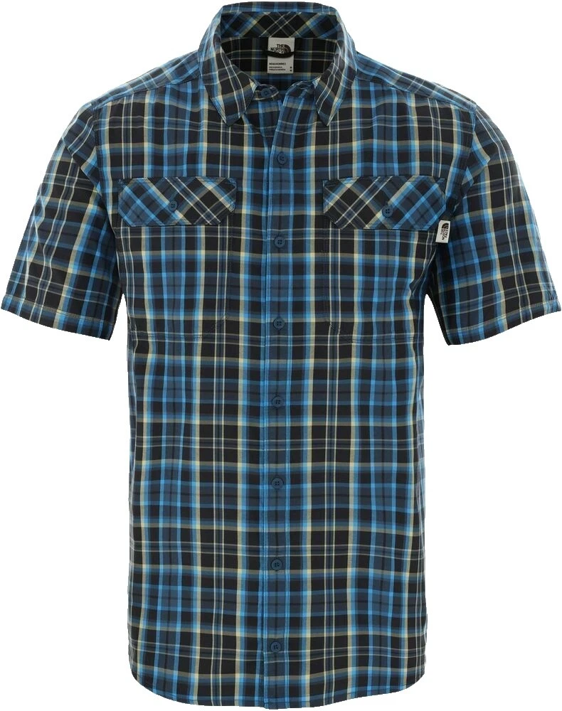 The North Face Nylon Short Sleeve Casual Button-Down Shirts for Men