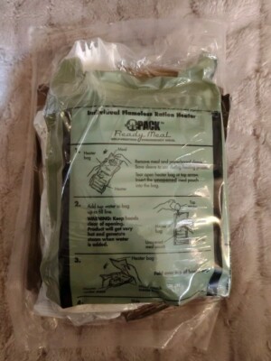 APack MRE SINGLE Meal - Menu 1 Sunflower Butter & Jelly Sandwich