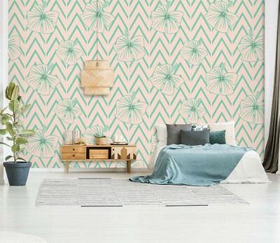 3D Wave Flower 16RAI61 Wallpaper Mural Self-adhesive Kasumi Loffler Honey