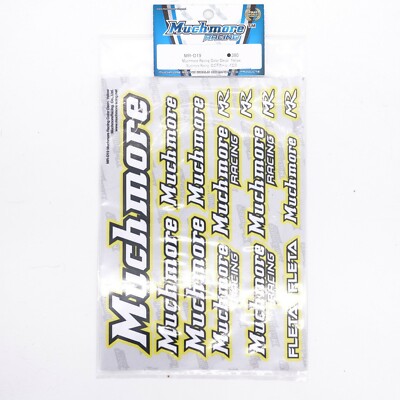 Much-More Muchmore Racing Farbaufkleber Gelb - MR-D19