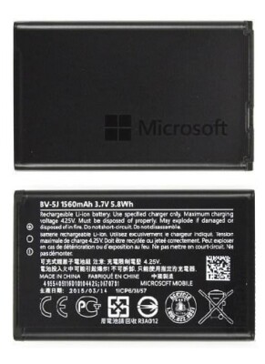 New OEM Original Microsoft Nokia BV-5J 1560mAh Battery For Lumia 435 Lumia 532