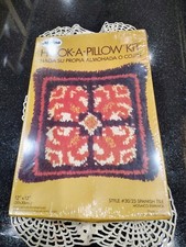 vintage Hook a pillow kit by Malina style 30/23 Spanish tile new