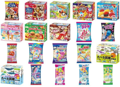 Popin Cookin 20 Assort Educative DIY Gummy Candy Kit Kracie 20PCS
