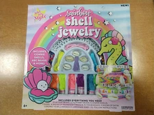 Just My Style Rainbow Shell Jewelry Kit by Horizon Group USA - E3A