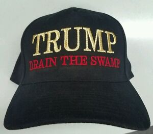F**k  Trump Hat Anti-Trump Black Hat Red Embroidered …Fully adjustable Free ship 