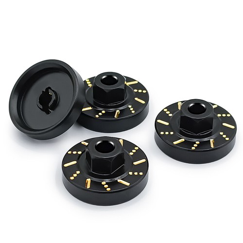 Brass Wheel Hex Hub Adaptor Heaey Duty For 1/18 TRAXXAS TRX-4M Defender Bronco - Picture 5 of 8