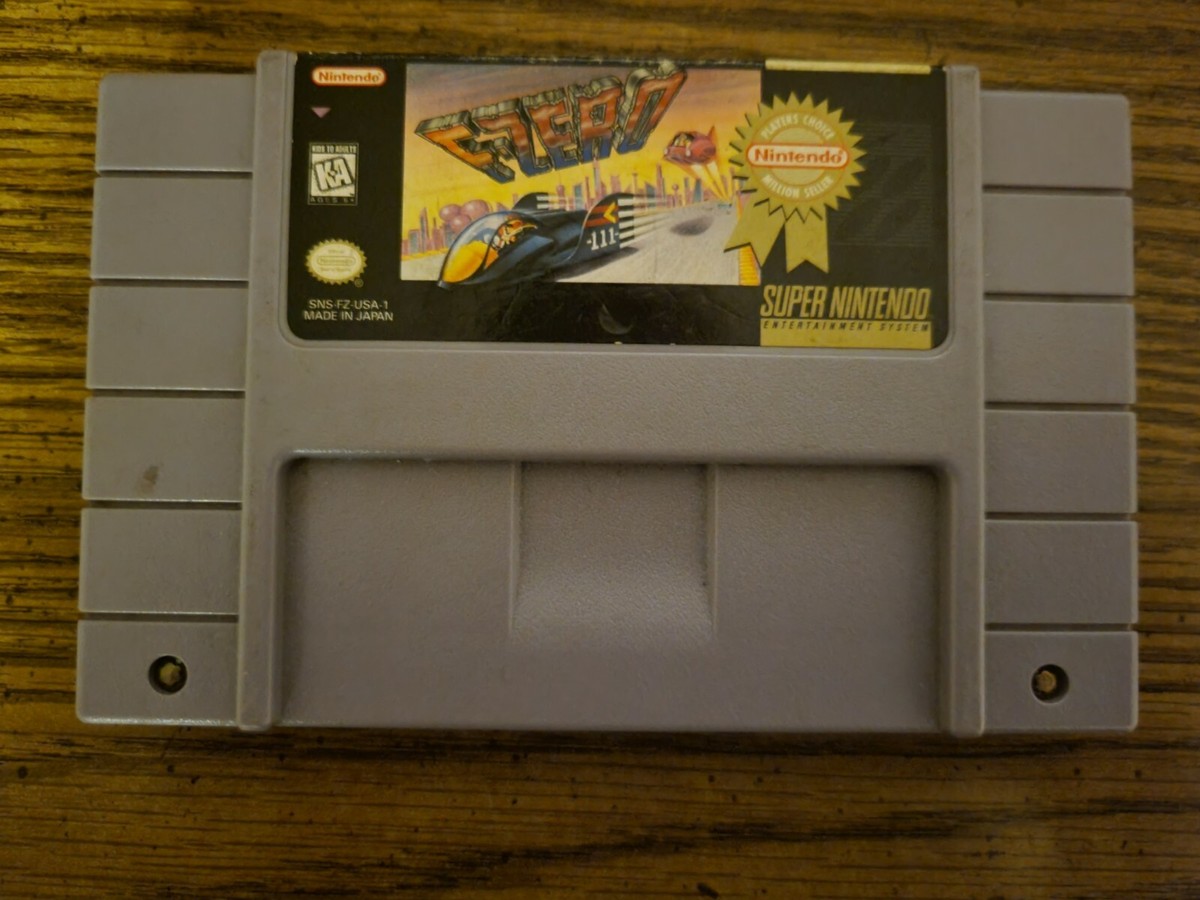 F-Zero (Super Nintendo) F-Zero F-Zero Players Choice SNES