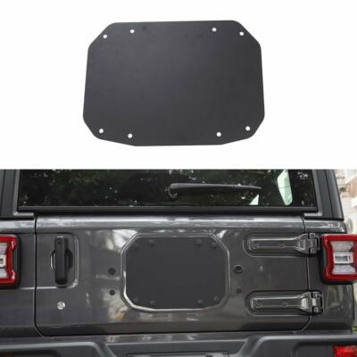 Car Tailgate Vent-Plate Spare Tire Tramp Stamp Cover For Jeep Wrangler JL 2018+