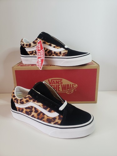 vans old skool womens leopard print