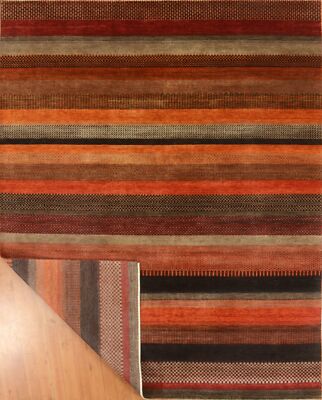 Hand-knotted Rug (Carpet) 7'11X10', Gabeh mint condition