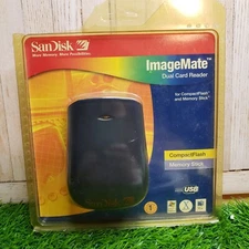 Sandisk Image Mate Dual Card Reader Compact Flash/ Memory smart media SDDR-77-07