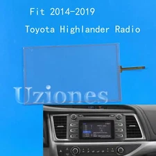 Touch Screen Class LA080WV2TD Fits 2014-2019 Toyota Highlander Radio Navigation