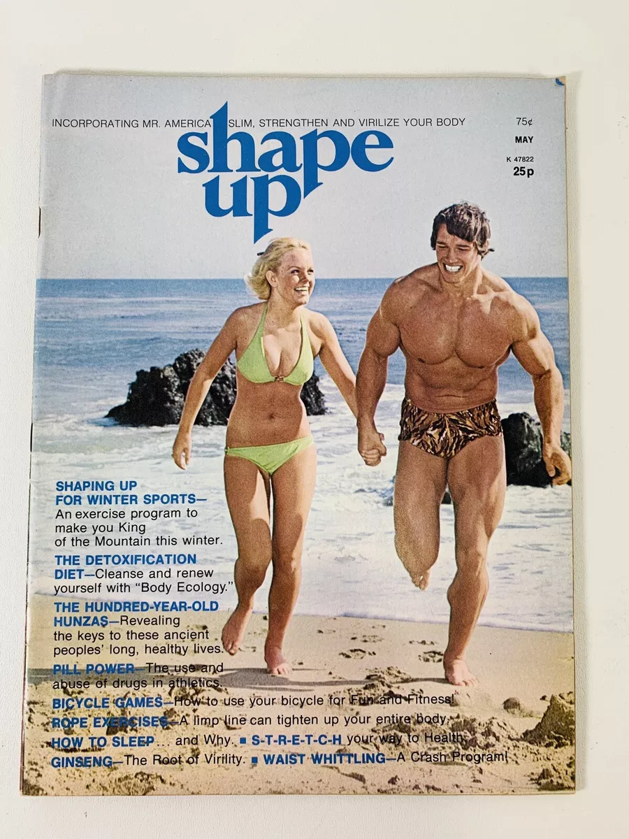 SHAPE UP bodybuilding muscle fitness magazine Arnold