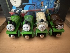 Learning Curve Wooden Thomas Train 4 Speciality Versions of Percy EUC 