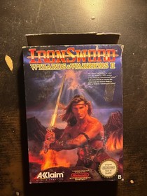 Ironsword Wizards & Warriors II NES PAL Complet Bo&icirc;te + Notice Cartouche 