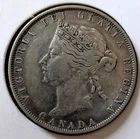 1872 Canada 50 Cents — photo from another recent sale