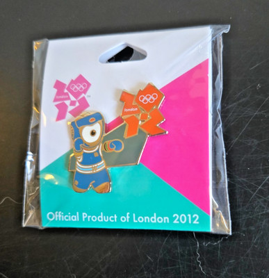 London Olympic 2012 ''Wenlock Boxing Pin'' NEW