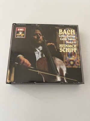 Bach cello suites 1-6. Heinrich Schiff. EMI. 2 CD box