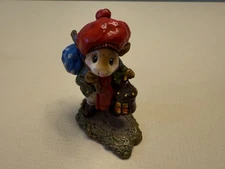 Wee Forest Folk Wanderlust M-211 Miniature Mouse Figurine
