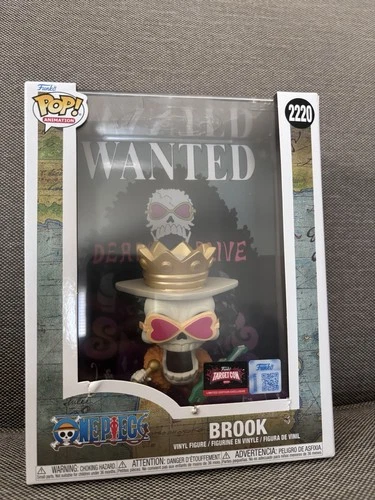 Funko Pop! One Piece Wanted Poster Brook #2220 Target Limited - SHIPS NOW