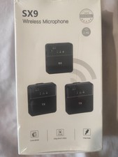 MOCKING BIRD SX9 Wireless Microphone for PC/iPhone, All Smartphones & Camera Col