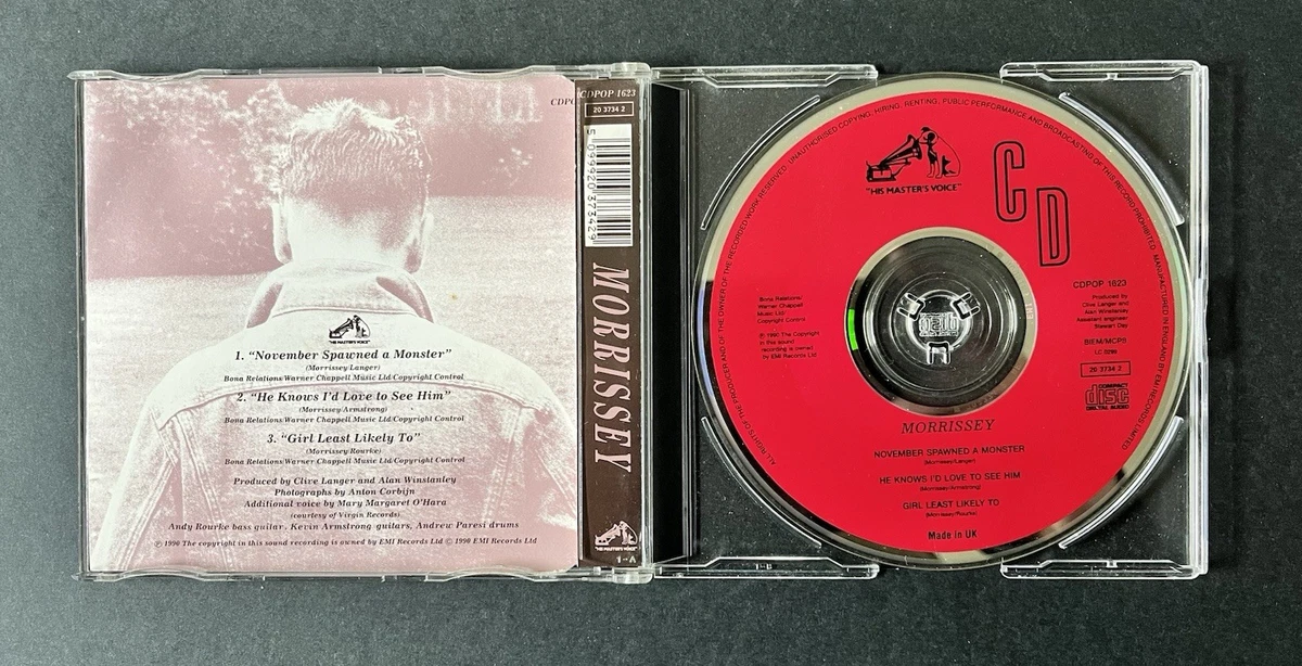 Morrissey - November Spawned a Monster - CD Single (3 tracks) - Rare