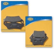 FRONT&REAR BRAKE PADS fit HUSQVARNA TE 610 Rally 1996-2013 TE610