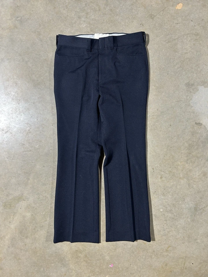 70’s Levi’s Panatela Navy Suit Jacket And Pants Suit - Image 4 of 4