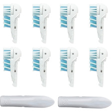 Sensitive Replacement Toothbrush Heads Compatible with Oral-B Cross Action Power